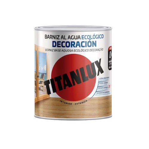 Barniz al Agua ECOLOGICO Decoración Satinado INCOLORO
