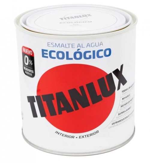 Titanlux Esmalte Ecologico Mate Blanco 750 ml