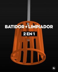 Batidor y Limpia Rodillos CLIP 8