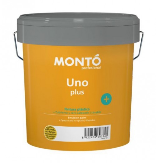 Monto UNO + Blanco Mate 4Lts