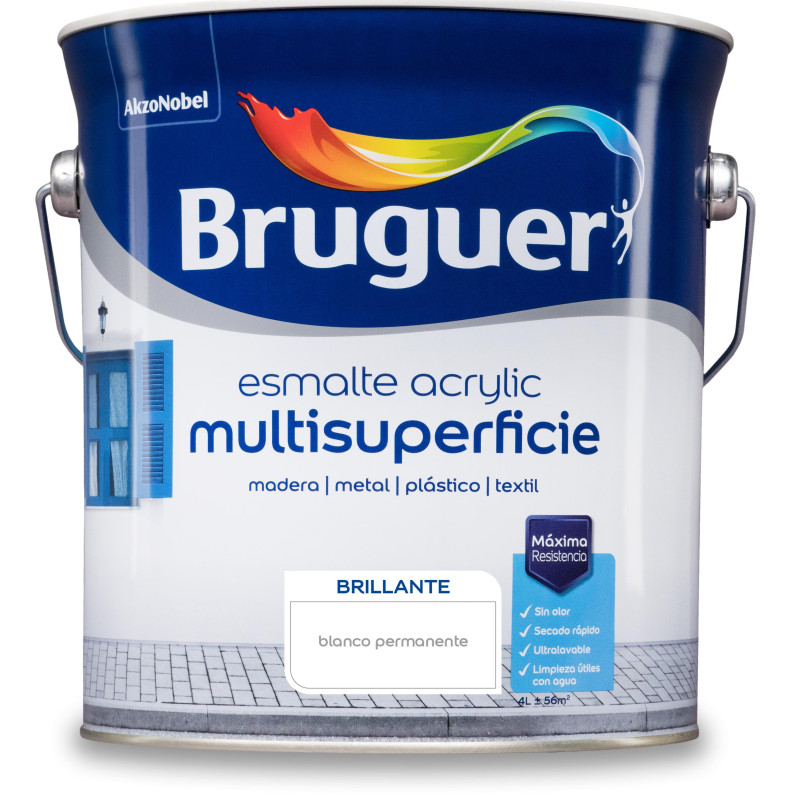 Bruguer Acrylic Multisuperficies Blanco Brillante