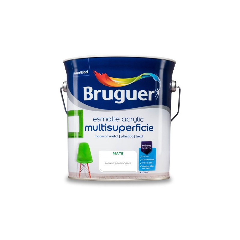 Bruguer Acrylic Multisuperficie Blanco Mate