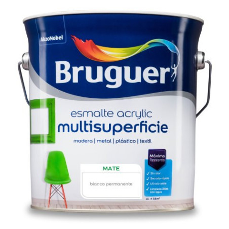 Bruguer Acrylic Multisuperficie Blanco Mate