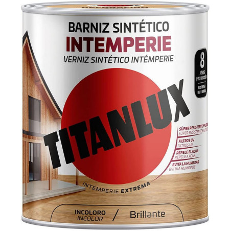 Barniz sintético Intemperie Brillante Titan