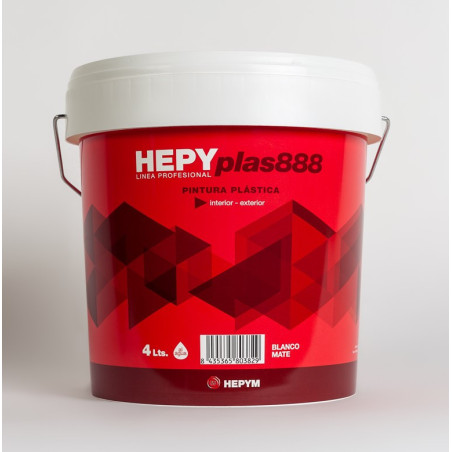 Hepyplas EXT-INT HP-888 10 Lts Blanco