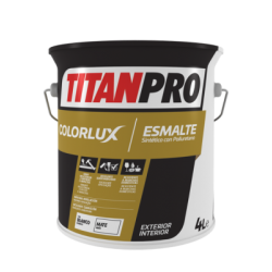 Colorlux TITANPRO Esmalte Poliuretano 4Lts MATE BLANCO