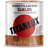 Barniz suelos madera poliuretano brillante y satinado 750 ml