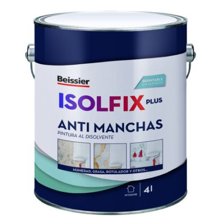 Isolfix Pintura Antimanchas 4 Lts