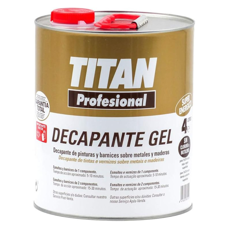 Decapante Gel Profesional 4lt