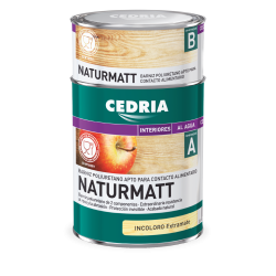 Cedria Barniz al Agua 2 Componentes EXTRA MATE 750ml