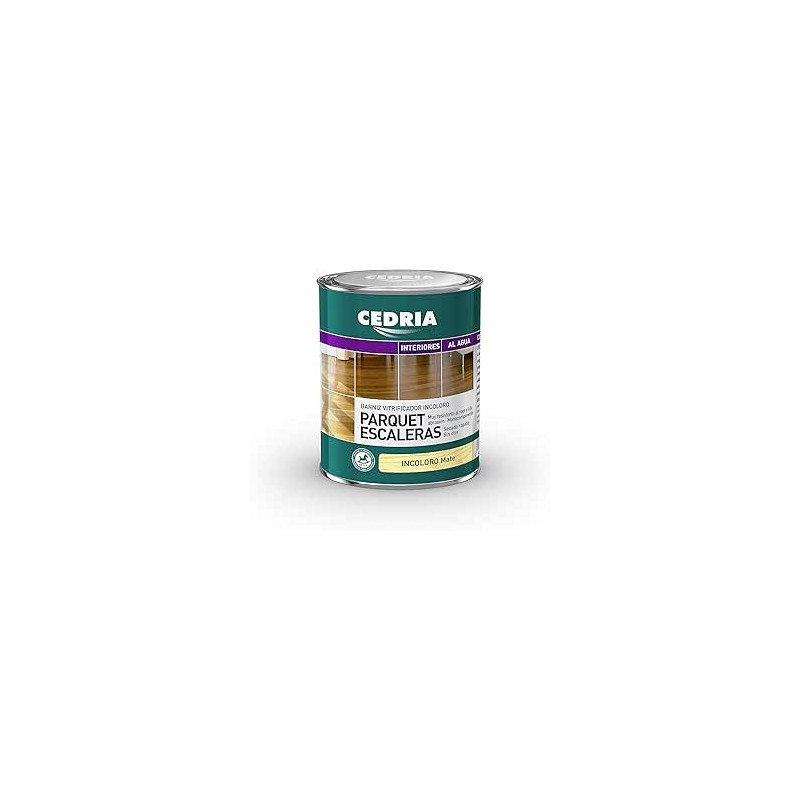 Cedria Barniz Parquet-Escaleras Incoloro