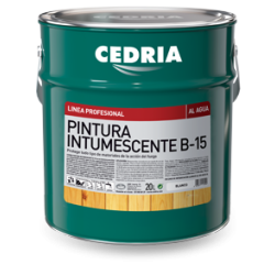Cedria Pintura Intumescente blanca B-15