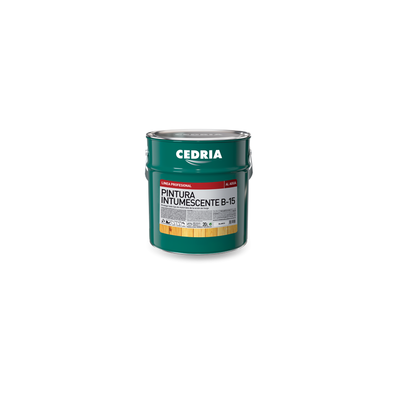 Cedria Pintura Intumescente blanca B-15