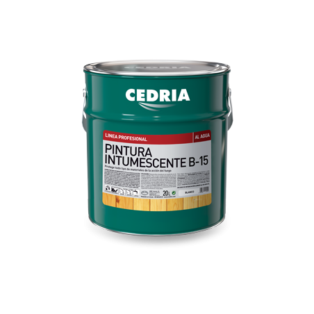 Cedria Pintura Intumescente blanca B-15