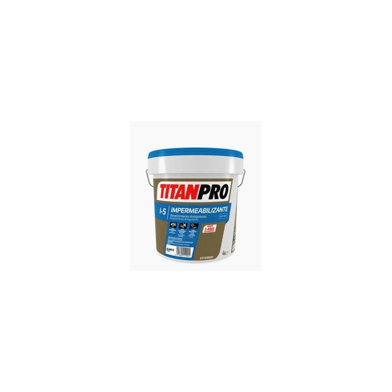 TITANPRO Revestimiento Antigoteras I-5 15Lts