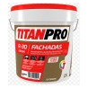 TITANPRO R-30 Revestimiento Acrilico Premium Blanco Mate 4 Lts