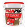 TITANPRO R-30 Revestimiento Acrílico Premium Blanco 15 Lts