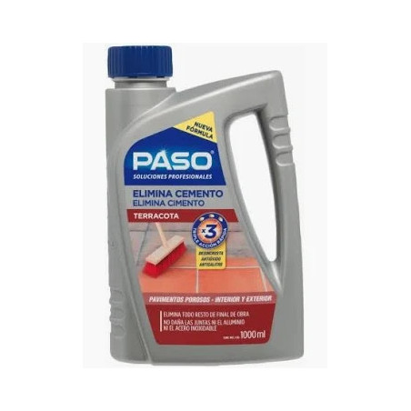Elimina Cemento Terracota Paso 1 Lt