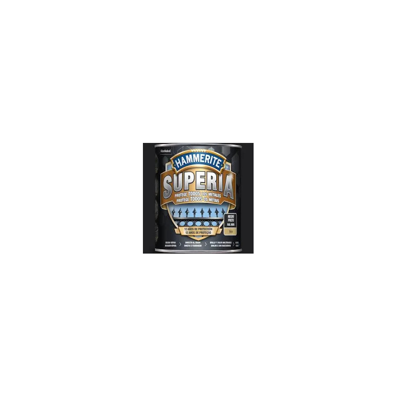 Hammerite SUPERIA al AGUA 2,5 Lts (Colores)