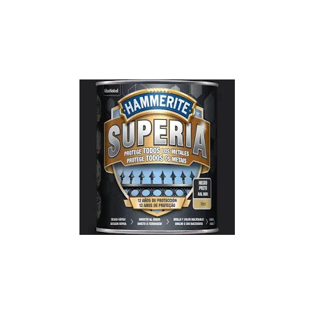 Hammerite SUPERIA al AGUA 2,5 Lts (Colores)