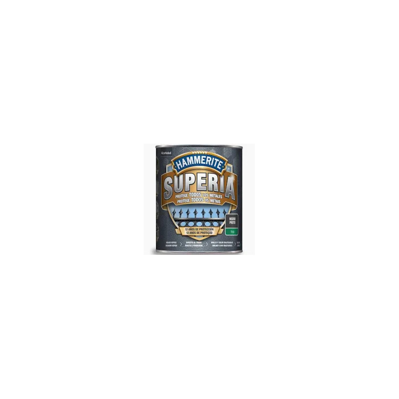 Hammerite SUPERIA al AGUA (Liso Efecto Forja)