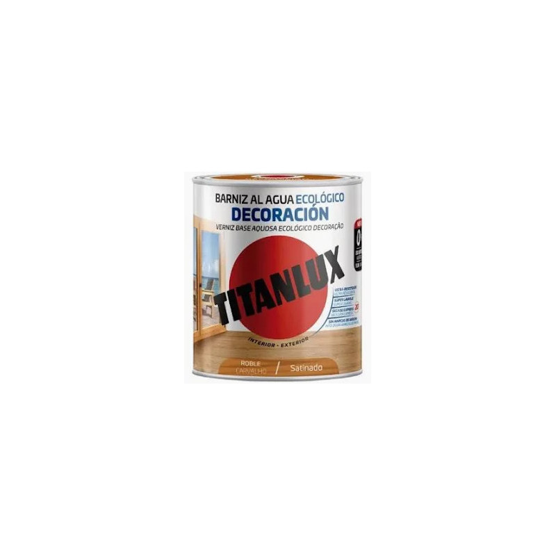 Barniz al Agua ECOLOGICO Decoración Satinado COLORES