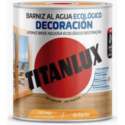 Barniz al Agua ECOLOGICO Decoración Brillante COLORES