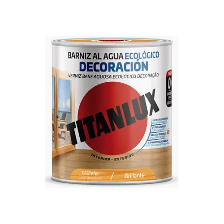 Barniz al Agua ECOLOGICO Decoración Brillante COLORES