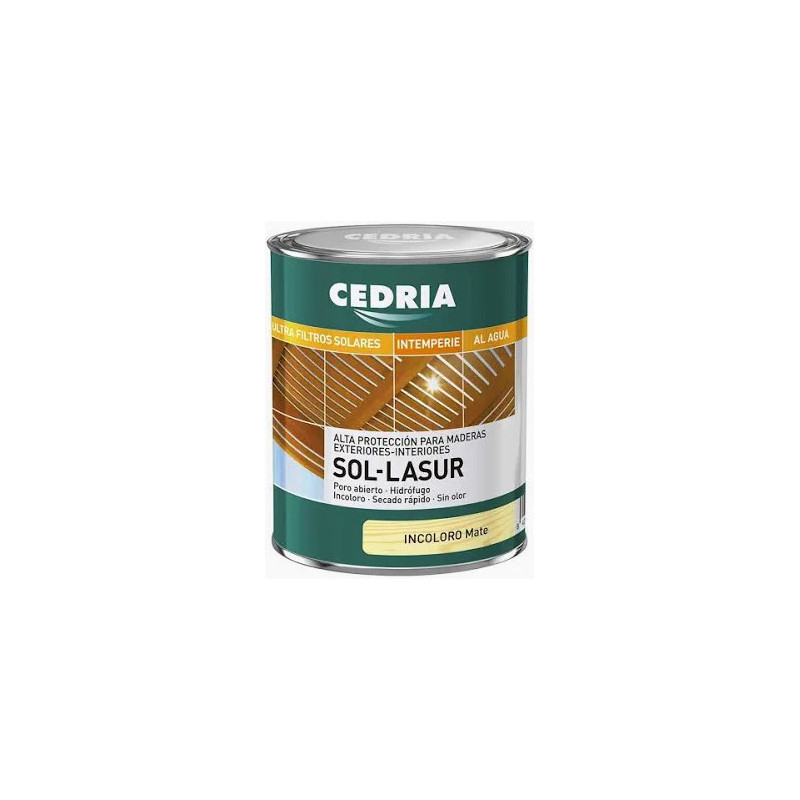 Cedria SOL LASUR Incoloro