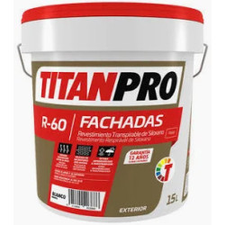 TITANPRO R-60 Revestimiento Transpirable de Siloxano 15 Lts