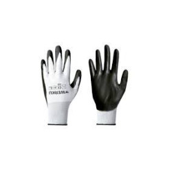 GUANTES NITIRILO NEGRO-BLANCO TALLA XL WK100700   