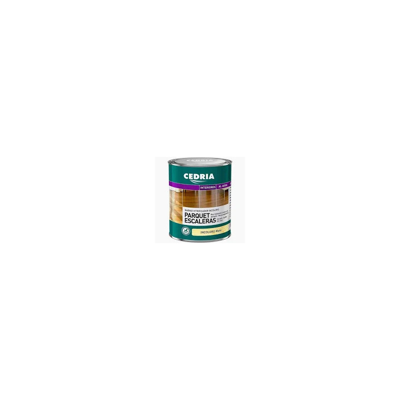 Cedria Barniz Parquet-Escaleras Incoloro mate 4lts