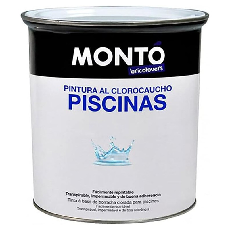 Montó Pintura al Clorocaucho Piscinas Hormigón 4Lts