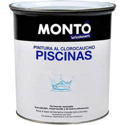 Montó Pintura al Clorocaucho Piscinas Hormigón 12Lts