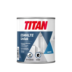 Unilak Esmalte al Agua Mate Blanco 750 ml