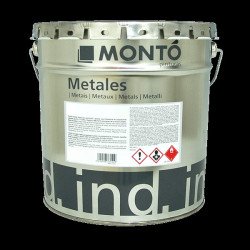 MONTÓ Esmalte Anticalórico Plata 600º 4Lts