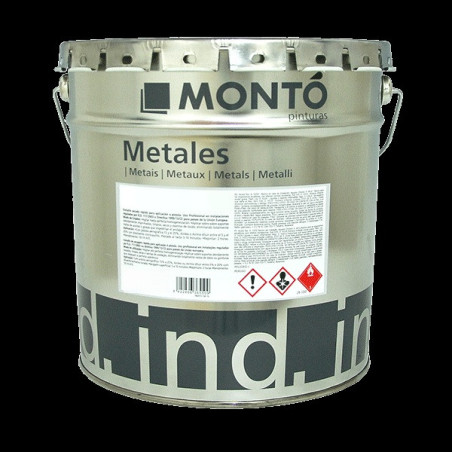 MONTÓ Esmalte Anticalórico Plata 600º 4Lts