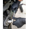 GUANTE NITRILO NEGRO DIAMANTADO TALLA M CAJA 100UDS